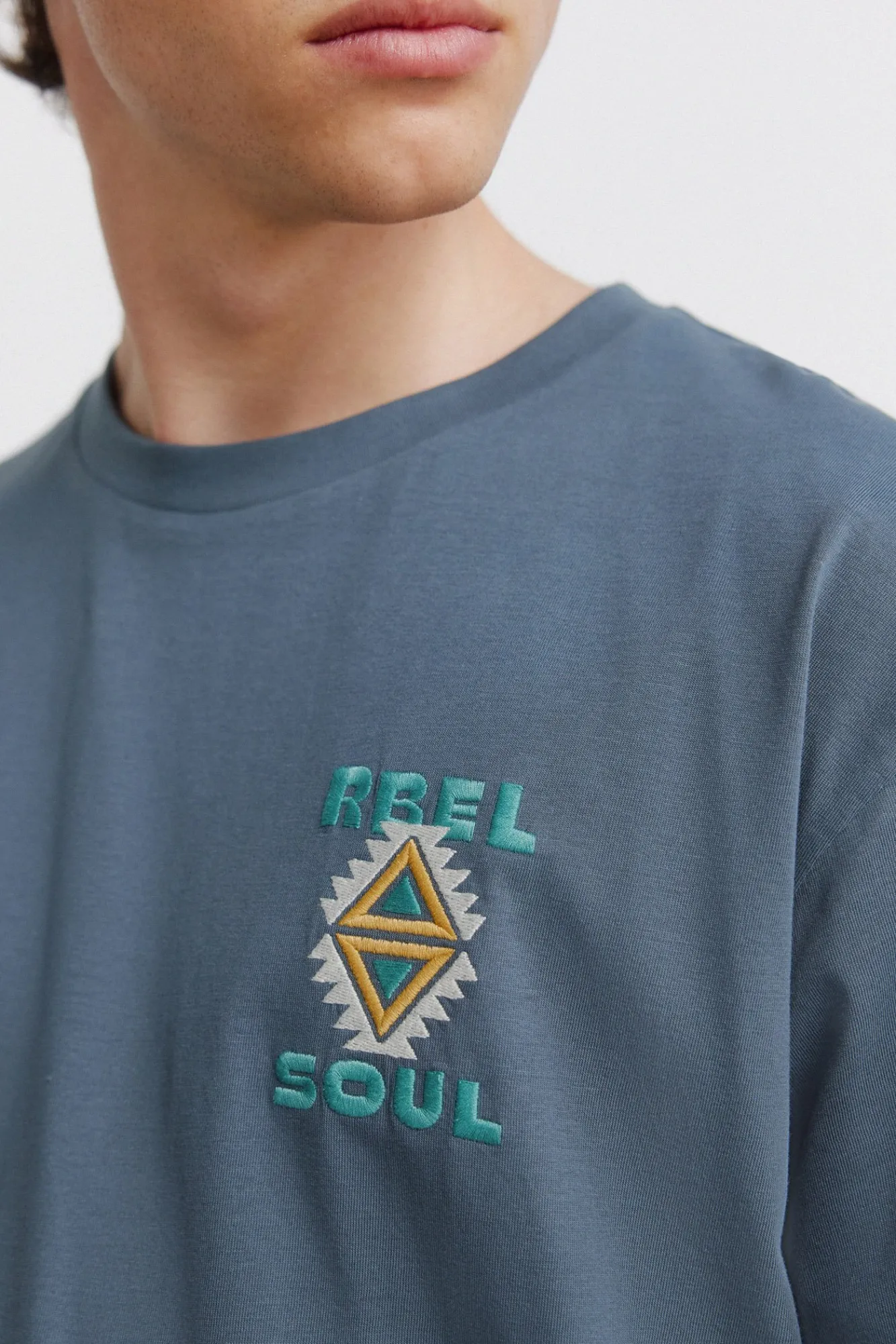 Online Springfield T-shirt Rbel natif bleu