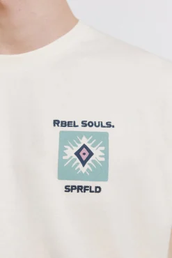 New Springfield T-shirt Rbel soul blanc