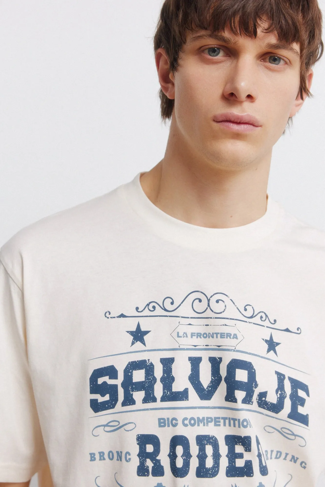 Springfield T-shirt sauvage blanc
