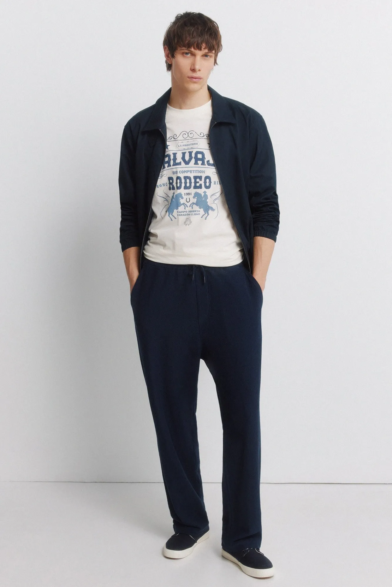 Springfield T-shirt sauvage blanc