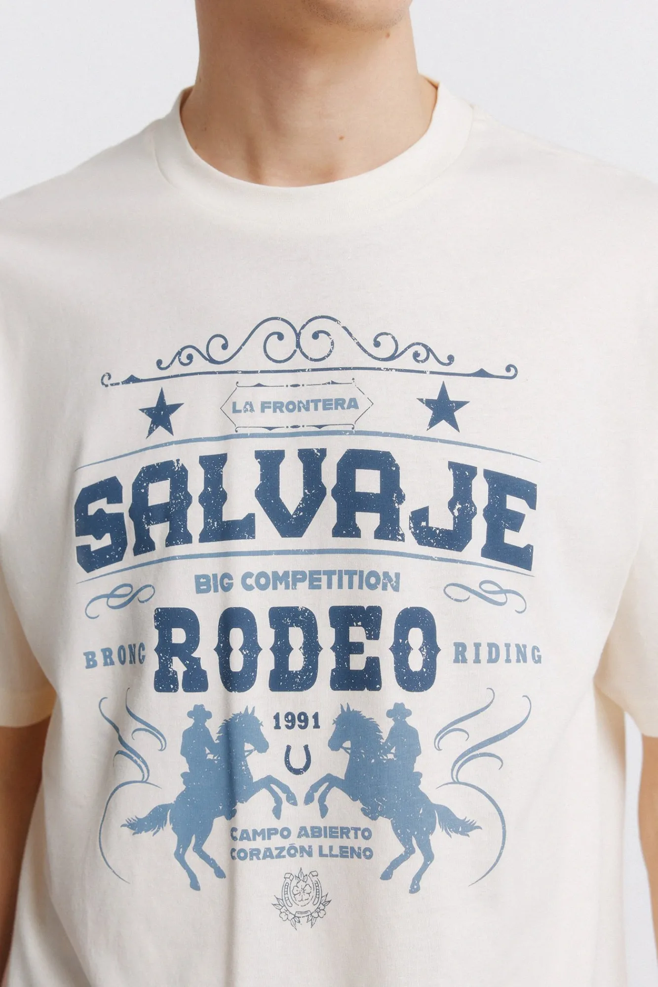 Springfield T-shirt sauvage blanc
