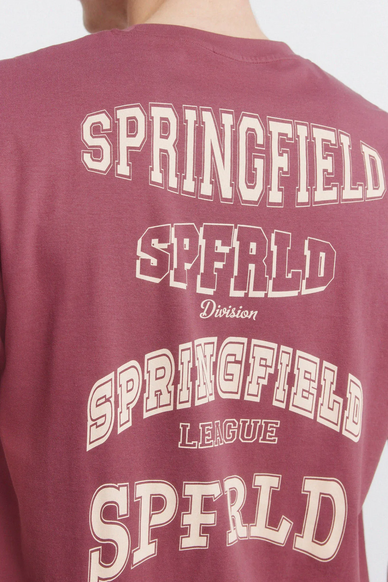 Springfield T-shirt rouge