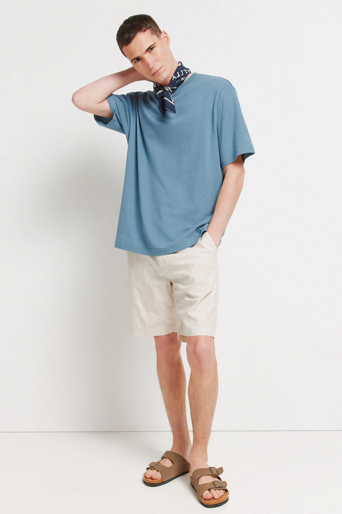 Hot Springfield T-shirt texturé