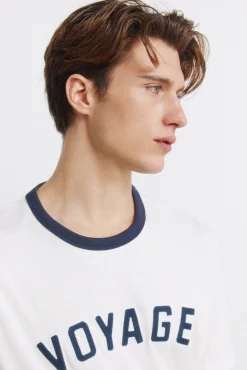 Springfield T-shirt voyage beige