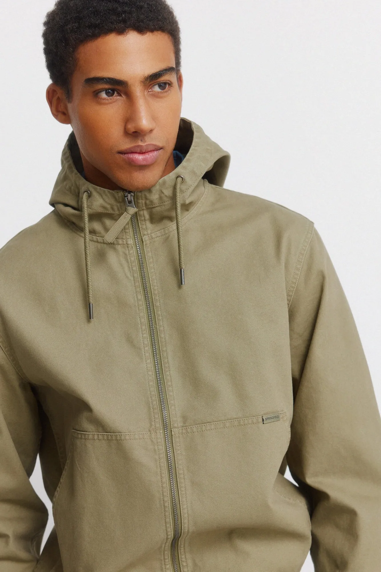 Online Springfield Veste à capuche en coton