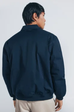 Clearance Springfield Veste aviateur rembourr&eacute;e bleu