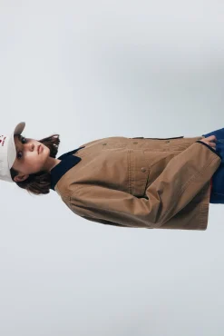 Discount Springfield Veste cir&eacute;e courte bleu