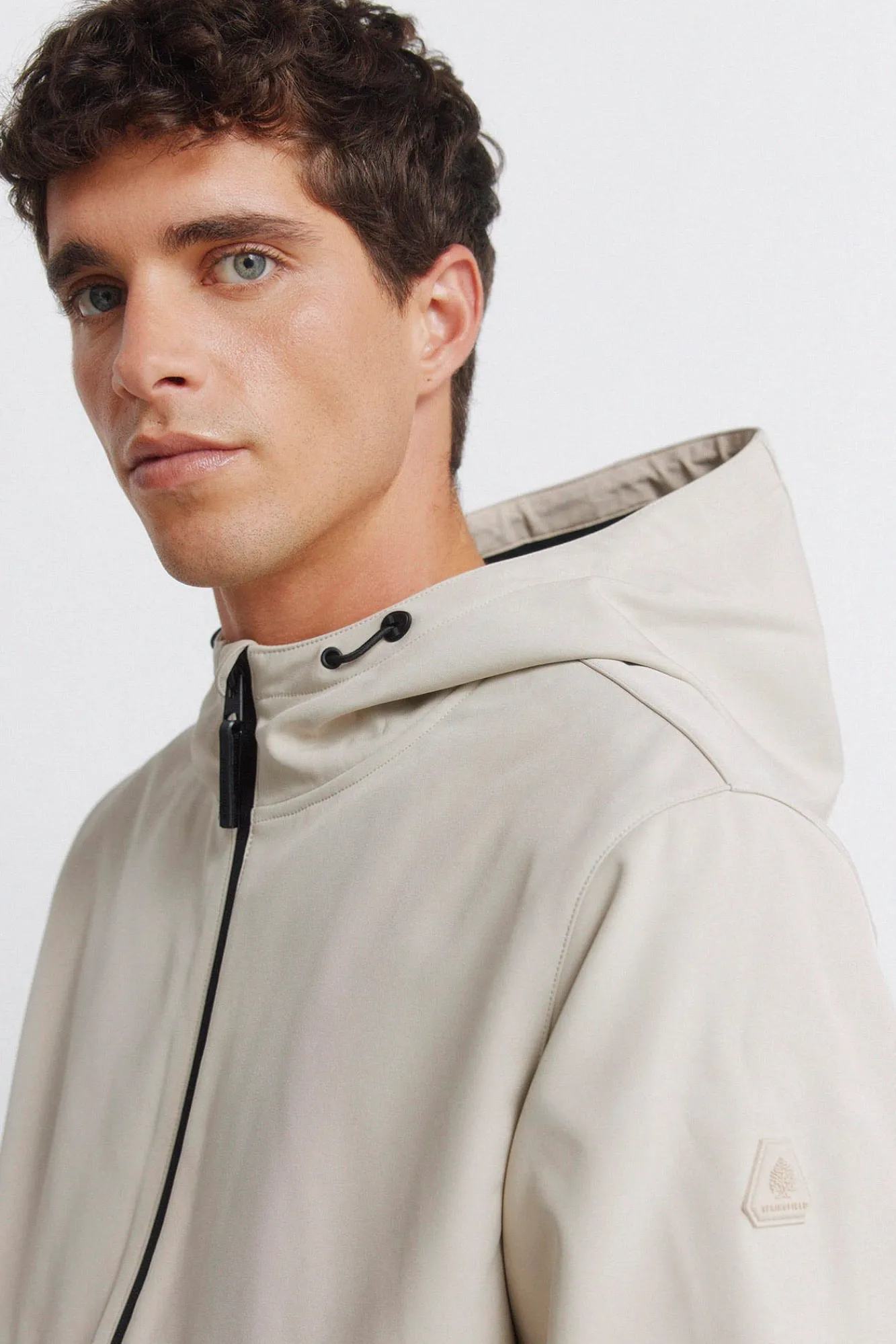 Clearance Springfield Veste softshell à capuche